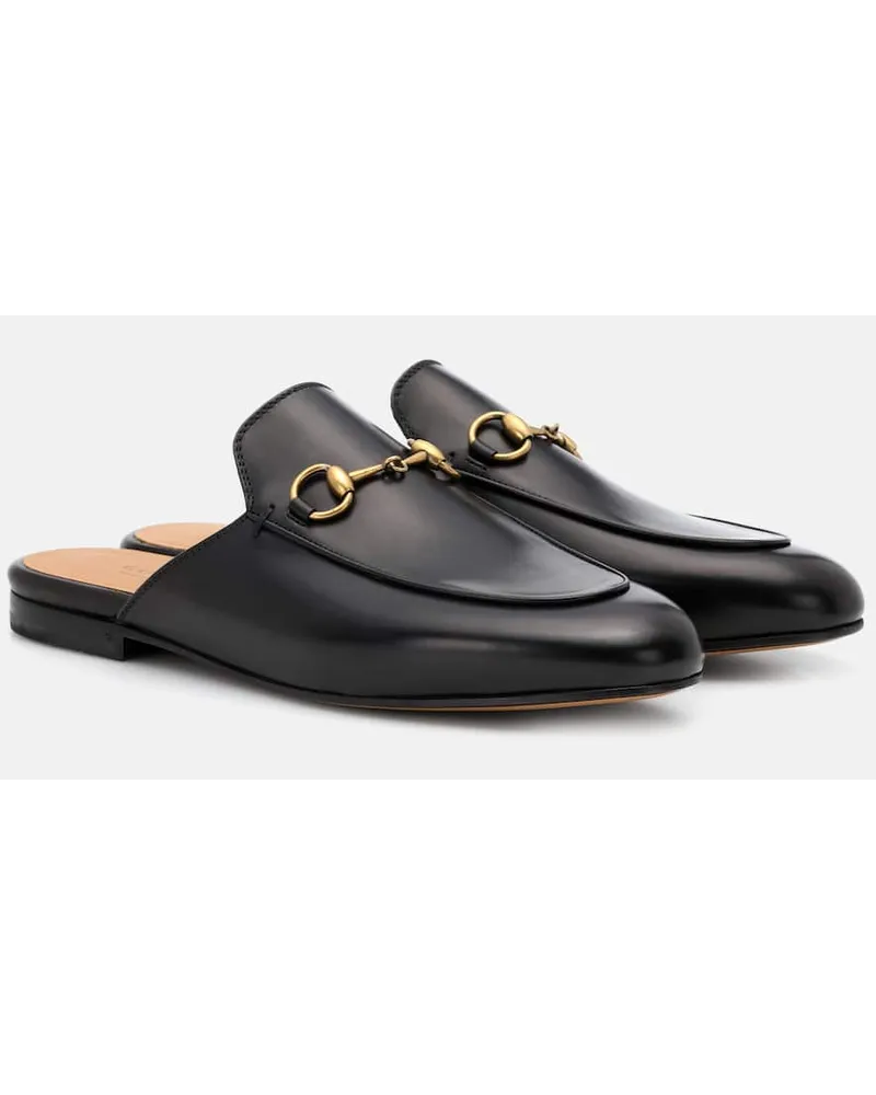 Gucci Slippers Princetown in pelle Nero