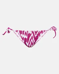 Eres Slip bikini Rain con stampa Multicolore