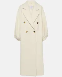 Max Mara Cappotto Zaffo in cashmere Bianco