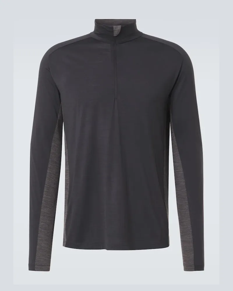 SEASE Pullover Runner in lana vergine Grigio