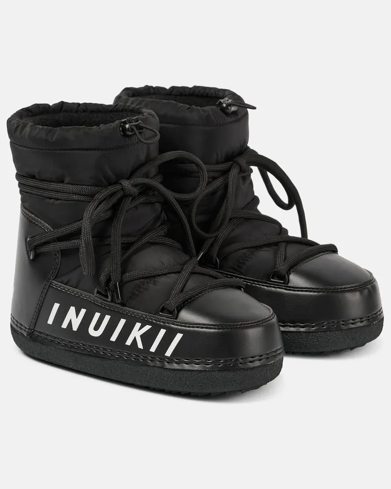 INUIKII Stivali doposcÃ¬ con logo Nero