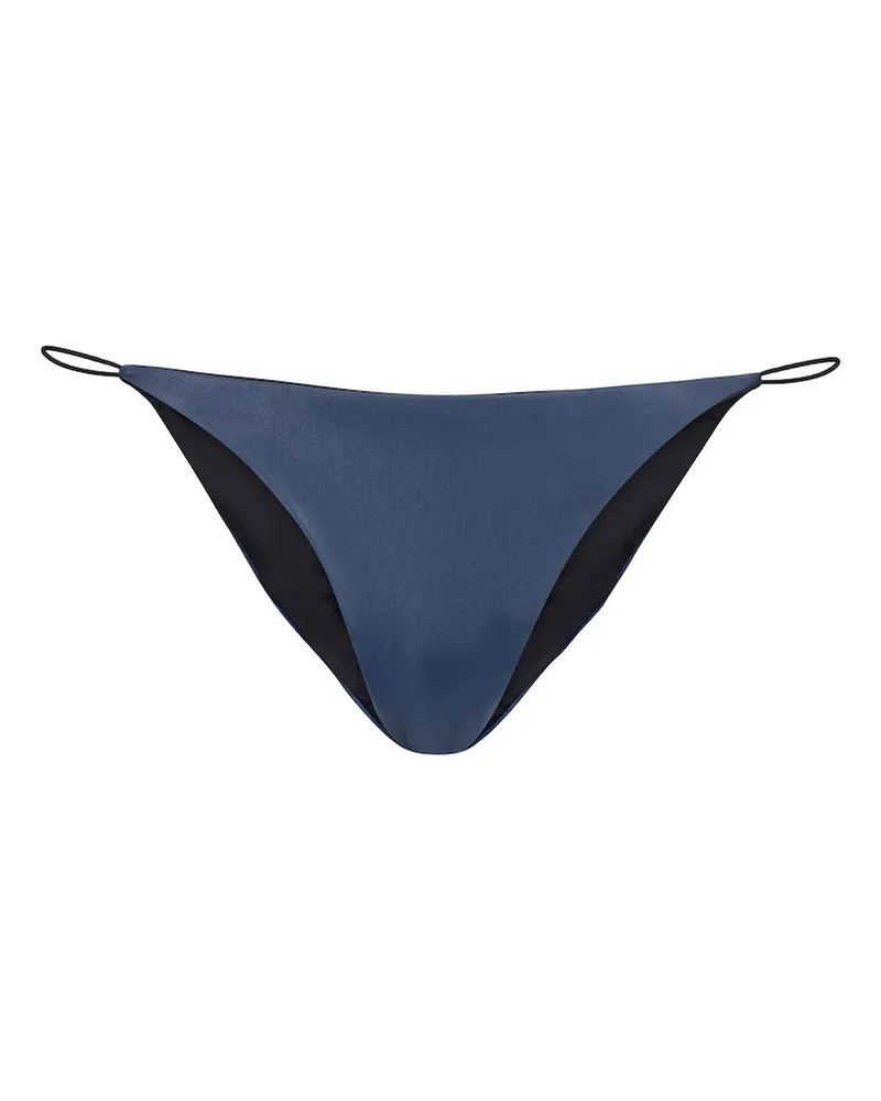 JADE SWIM Slip bikini Micro Bare Minimum Blu