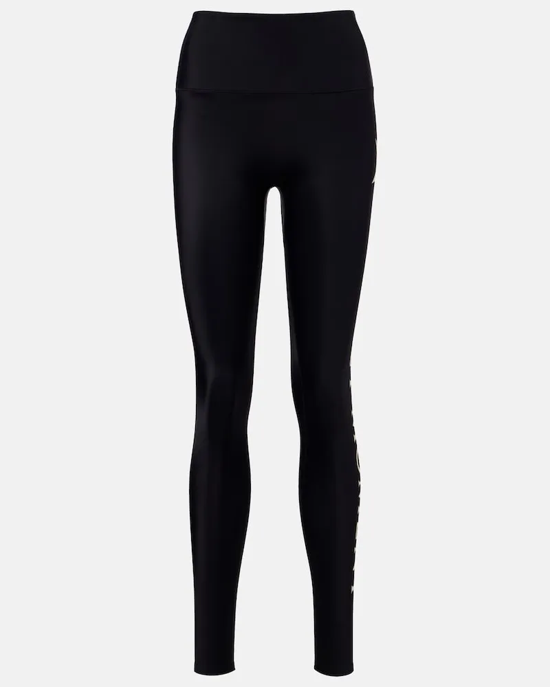 Perfect Moment Leggings in tessuto tecnico con logo Nero