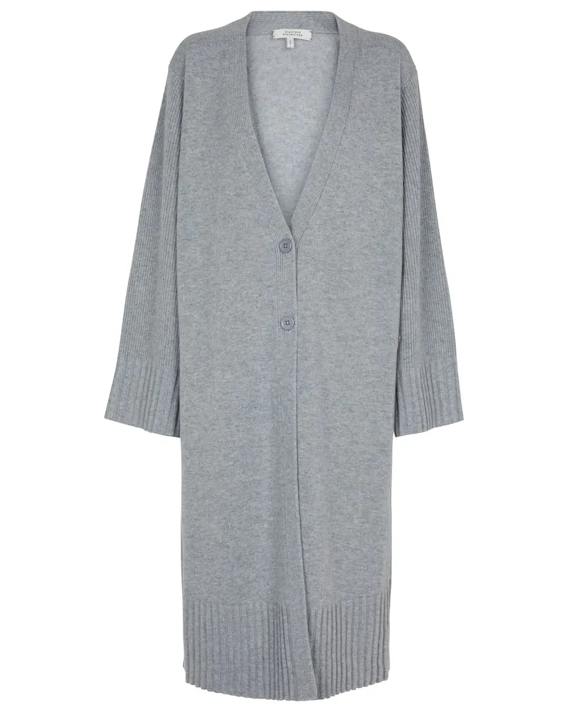 Dorothee Schumacher Cardigan Modern Statements in lana e cashmere Grigio
