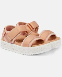 See by Chloé See By Chloé Sandali Pipper in mesh con platform Rosa