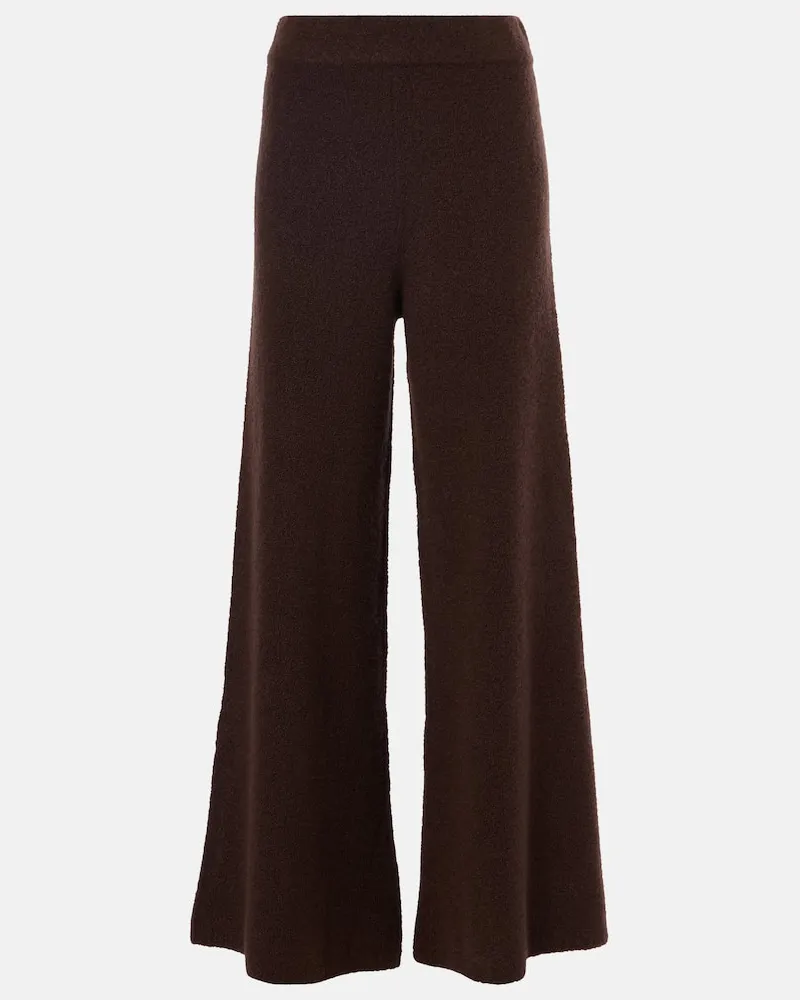 Lisa Yang Pantaloni Khloe in misto cashmere Grigio