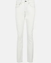 WARDROBE.NYC Jeans slim a vita alta Bianco