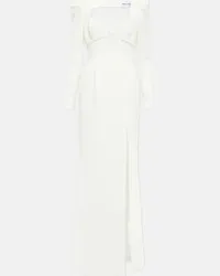 Rebecca Vallance Bridal - Abito lungo Madeline Bianco