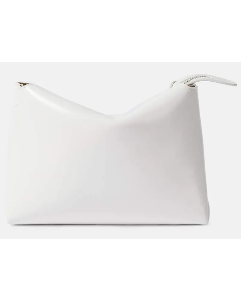 KHAITE Borsa a tracolla Lina in vernice Bianco