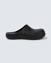 Bottega Veneta Slippers Intrecciato in gomma Nero