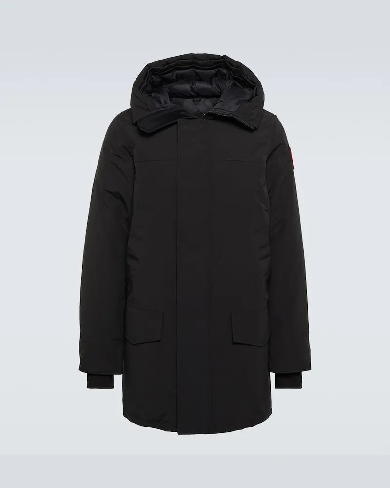 Canada Goose Parka Langford con cappuccio Nero