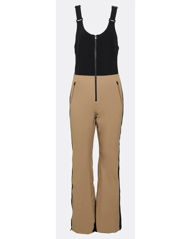 Aztech Mountain Salopette Top To Bottom Beige