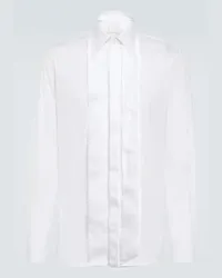 Givenchy Camicia Oxford in popeline di cotone Bianco