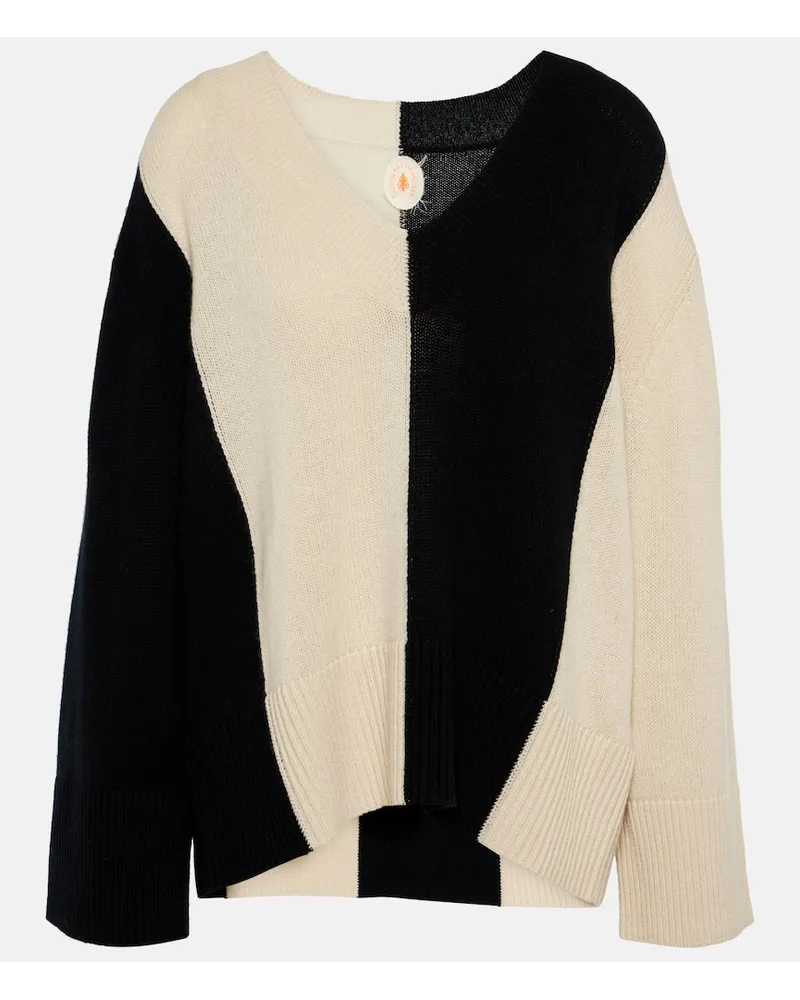 Jardin des Orangers Pullover in lana e cashmere Beige