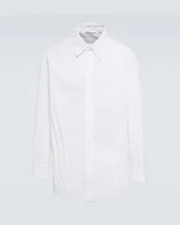 Valentino Garavani Camicia in misto cotone Bianco