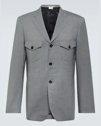 Comme des Garçons Comme des Garçons Homme Deux Blazer monopetto in lana Grigio