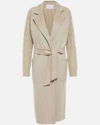 Max Mara Cappotto Hello in lana e cashmere Beige