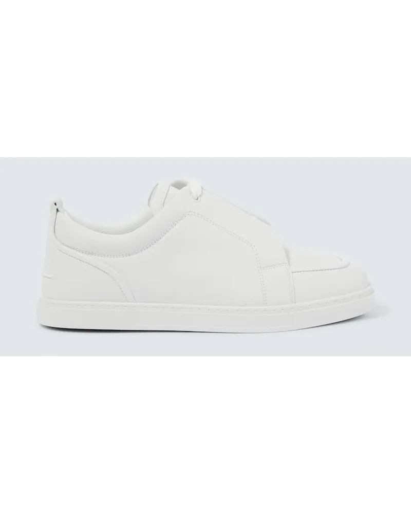 Christian Louboutin Sneakers Jimmy in pelle Bianco