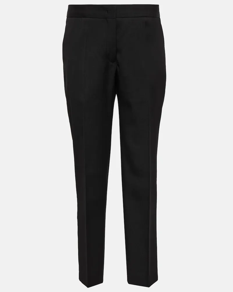 Jil Sander Pantaloni in lana Nero