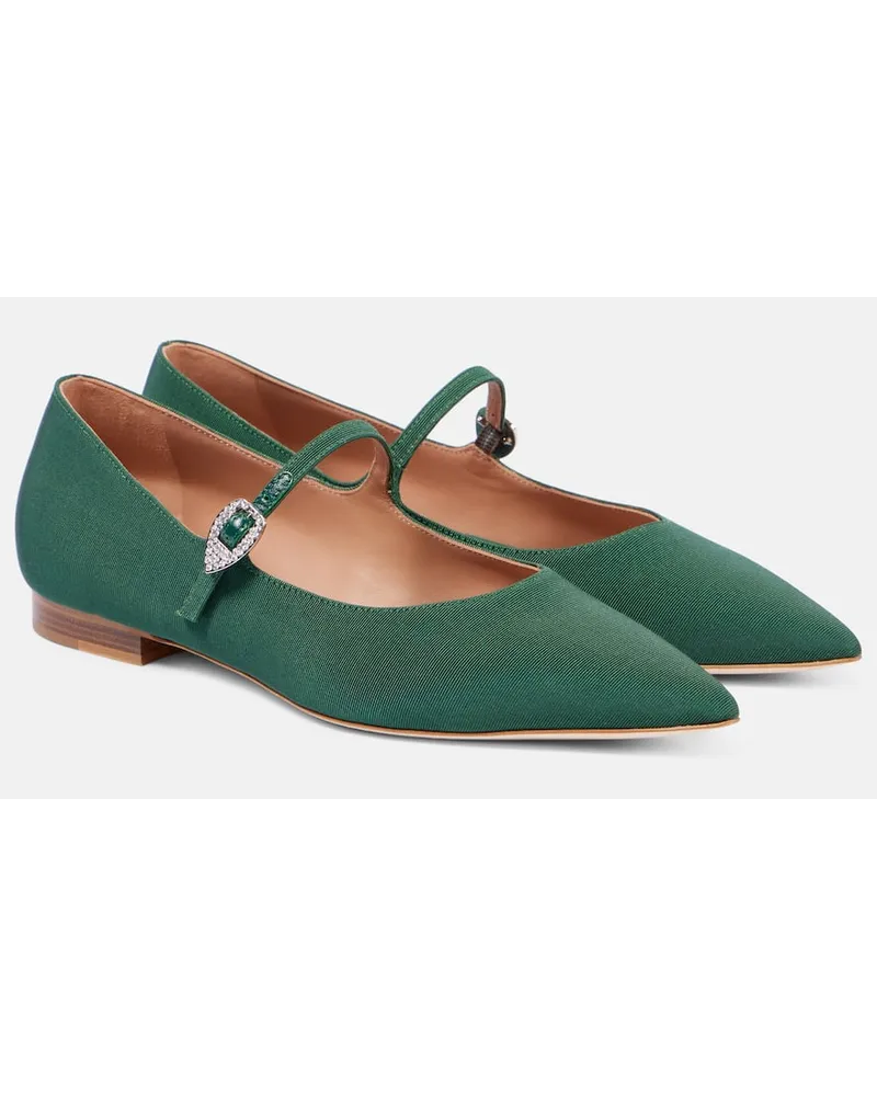 Malone Souliers x Tabitha Simmons - Ballerine Kate Verde
