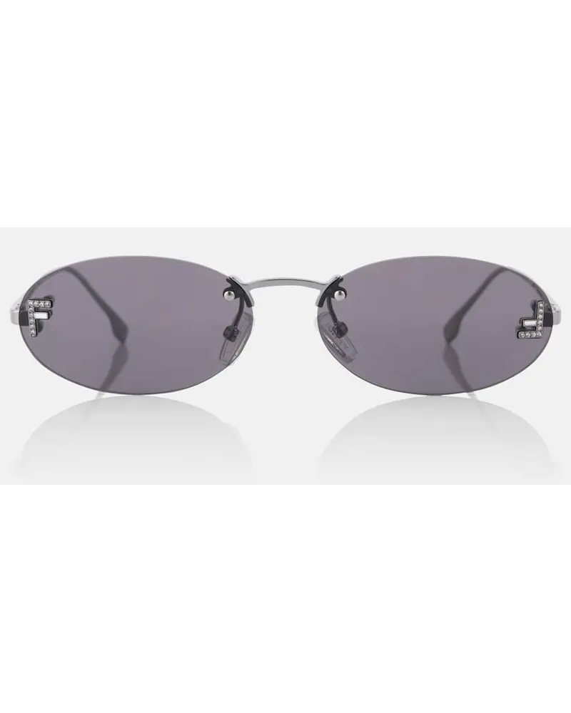 Fendi Occhiali da sole Fendi First Crystal Nero