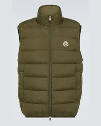 Moncler Piumino senza maniche Verde