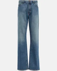 Alaïa Alaïa Jeans regular Lover a vita bassa Blu