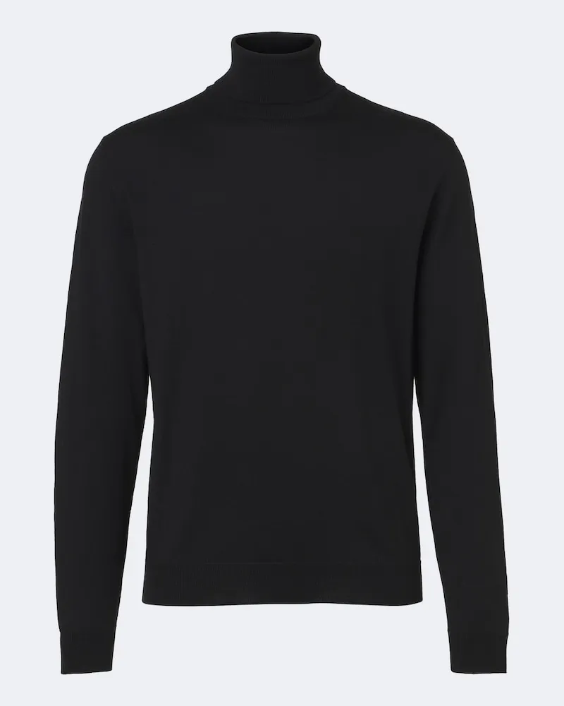 Slowear Dolcevita in lana vergine Nero