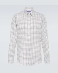 Ralph Lauren Camicia in cotone a quadri Beige