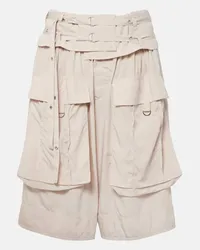 Isabel Marant Shorts cargo Heidi con cintura Neutro