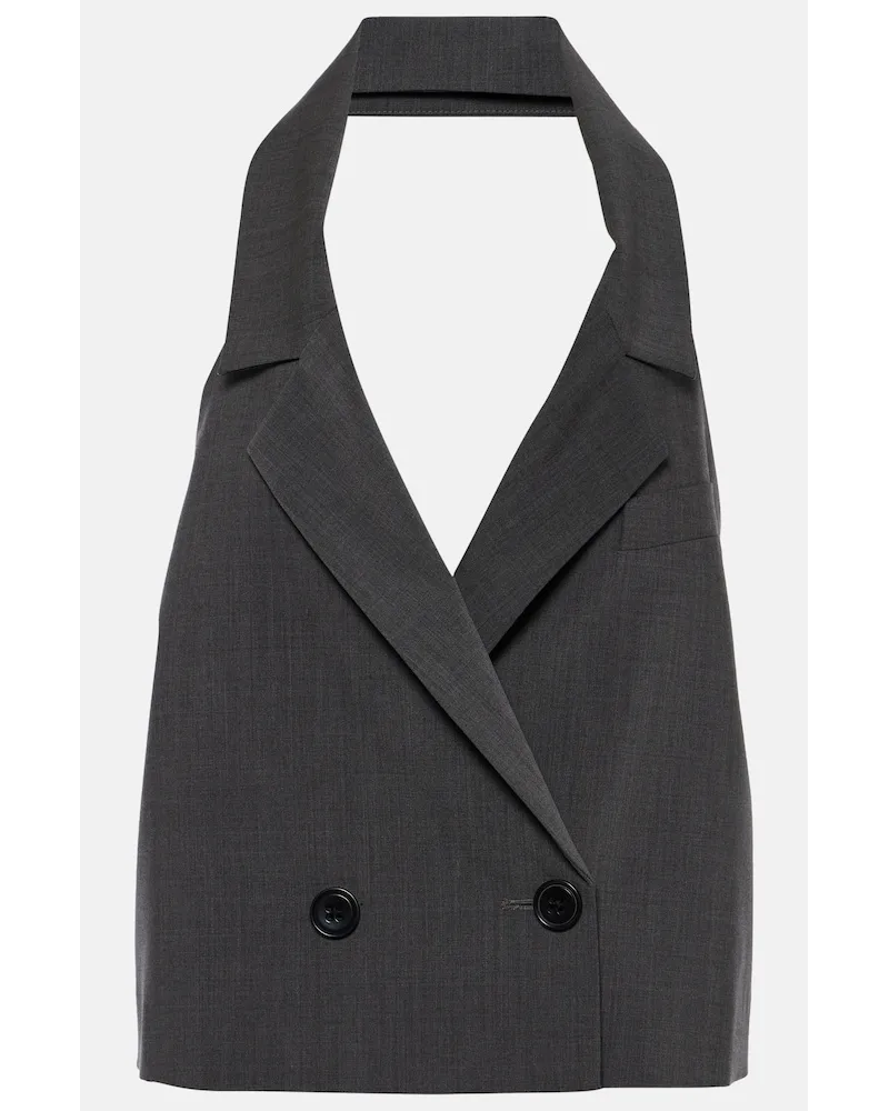 Dorothee Schumacher Gilet Modern Sophistication Grigio