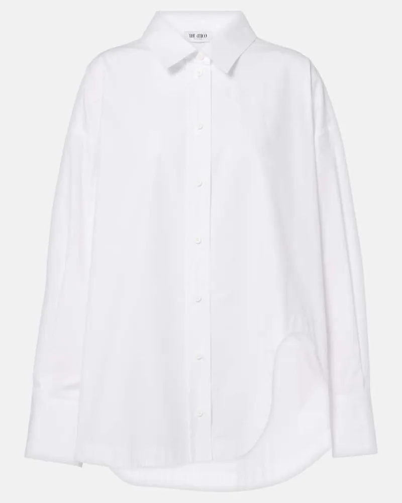 ATTICO Camicia in cotone Bianco