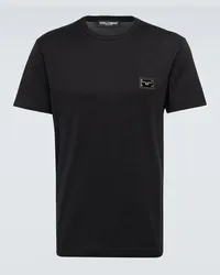 Dolce & Gabbana T-shirt in cotone Nero