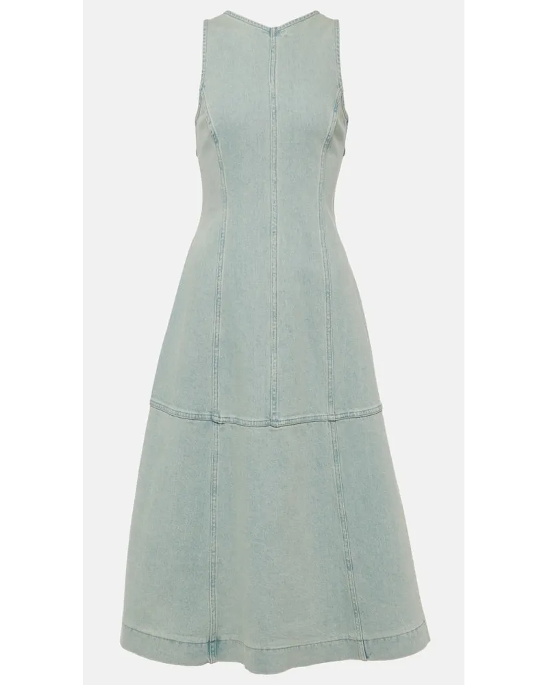 Proenza Schouler White Label - Abito midi Arlet in twill Grigio