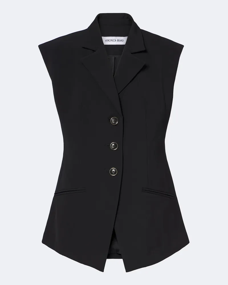 Veronica Beard Gilet Sorenne Nero