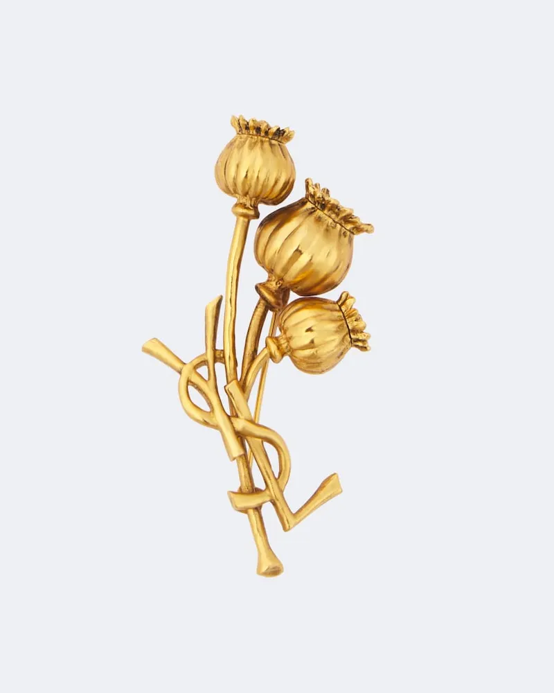 Saint Laurent Spilla Cassandre Oro