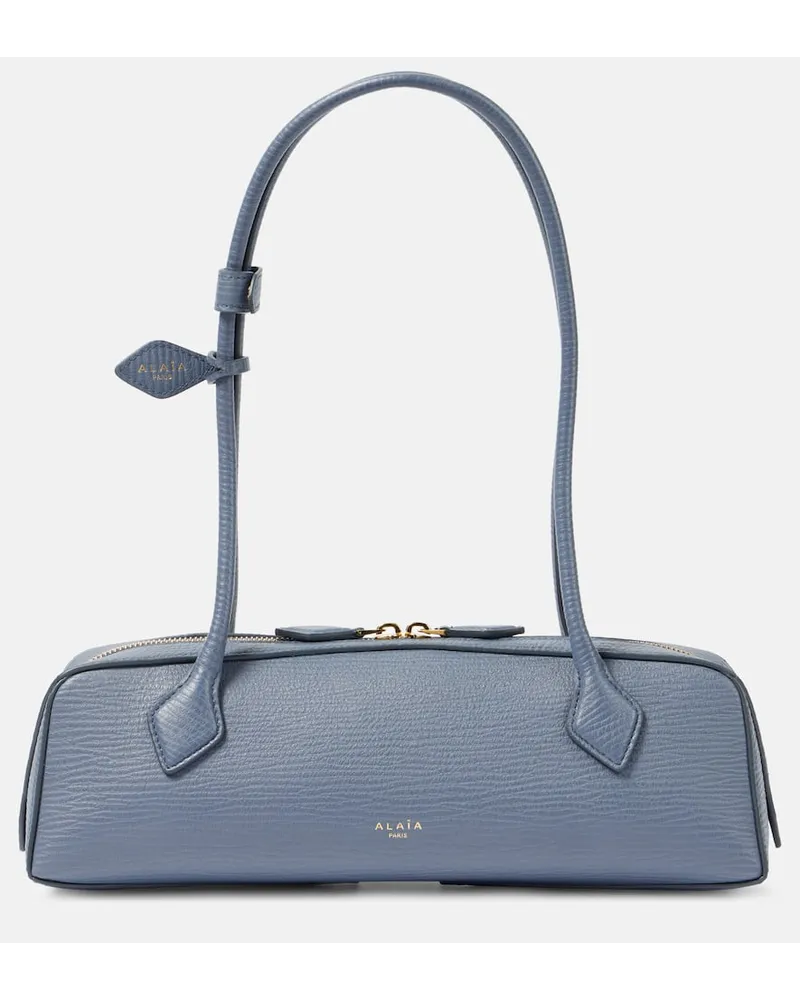 Alaïa AlaÃ¯a Borsa a spalla Le Teckel Medium in pelle Blu