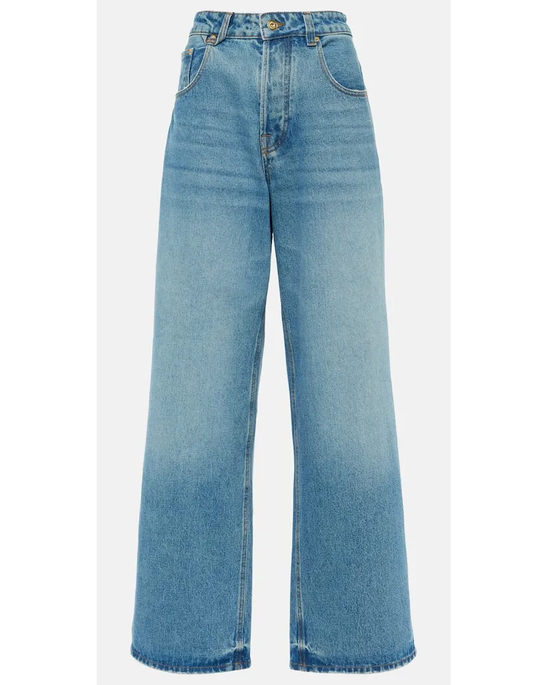 Jacquemus Jeans a gamba larga Le de-NÃ®mes Large Blu