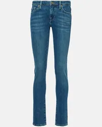 7 for all mankind Jeans skinny Pyper a vita media Blu