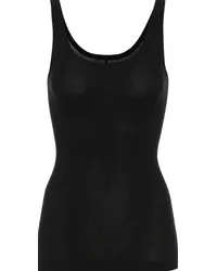 Vince Tank top in misto cotone Nero