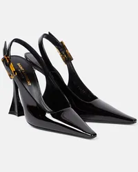 Saint Laurent Pumps slingback Dune in vernice Nero