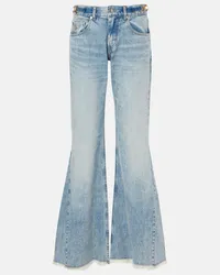 Stella McCartney Jeans flared a vita bassa Blu