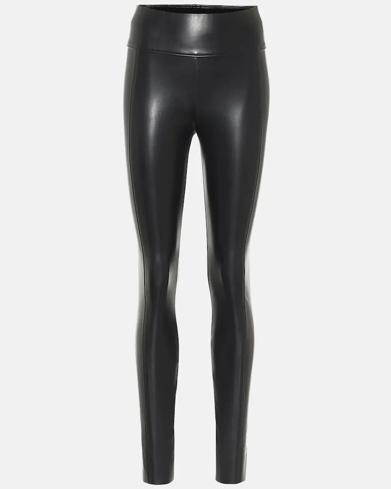 Wolford Leggings Edie in similpelle Nero