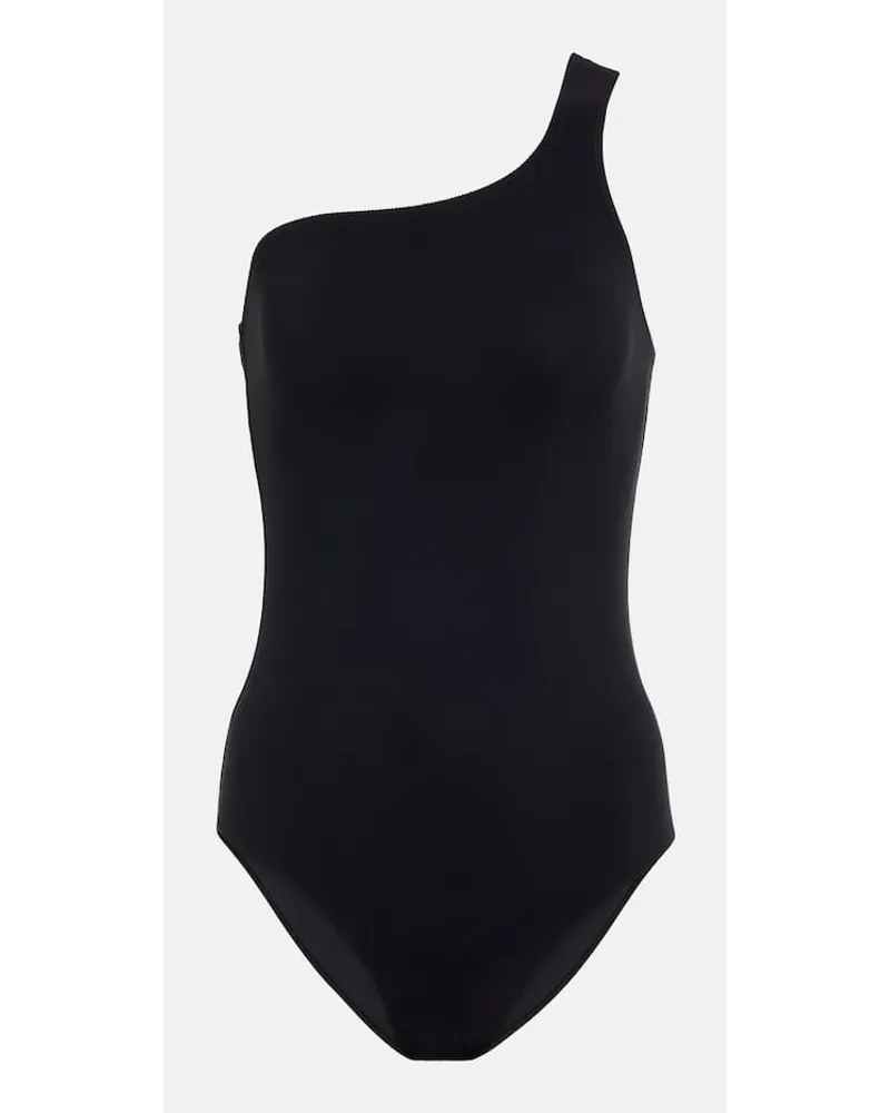 Isabel Marant Costume intero monospalla Sage Nero