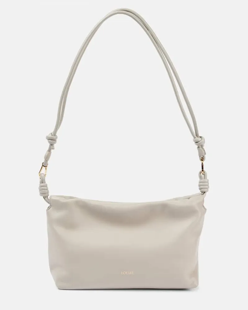 Loewe Borsa Flamenco Medium in pelle Grigio