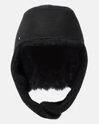 Max Mara Cappello Eridan in cammello Nero