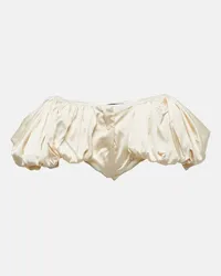 Jacquemus Shorts Le Short Chouchou in raso Bianco