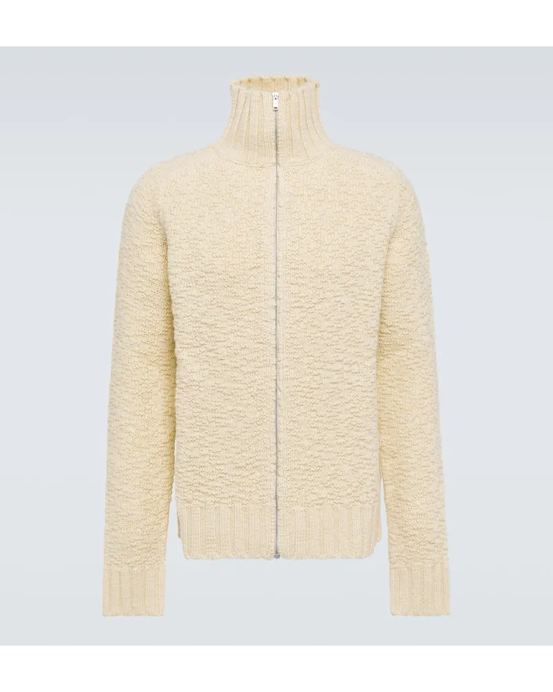 Jil Sander Cardigan in lana Beige