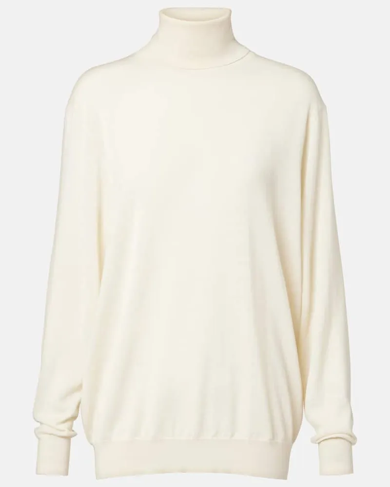 The Row Pullover Nabari in cashmere Bianco