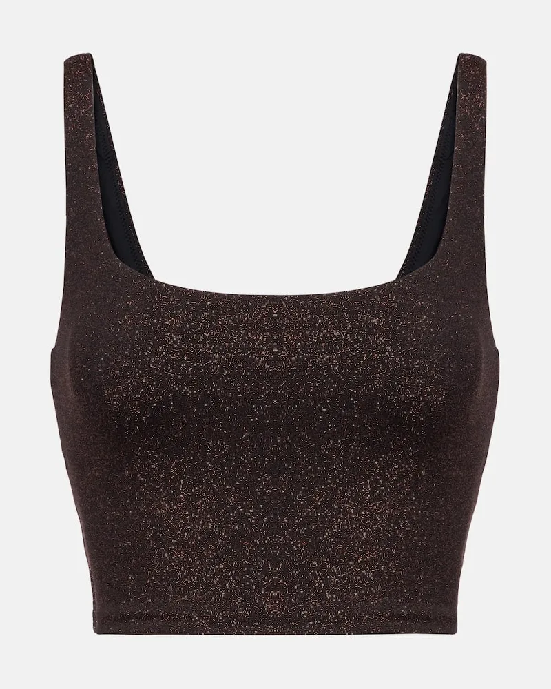 The Upside Top cropped Arizona Marrone
